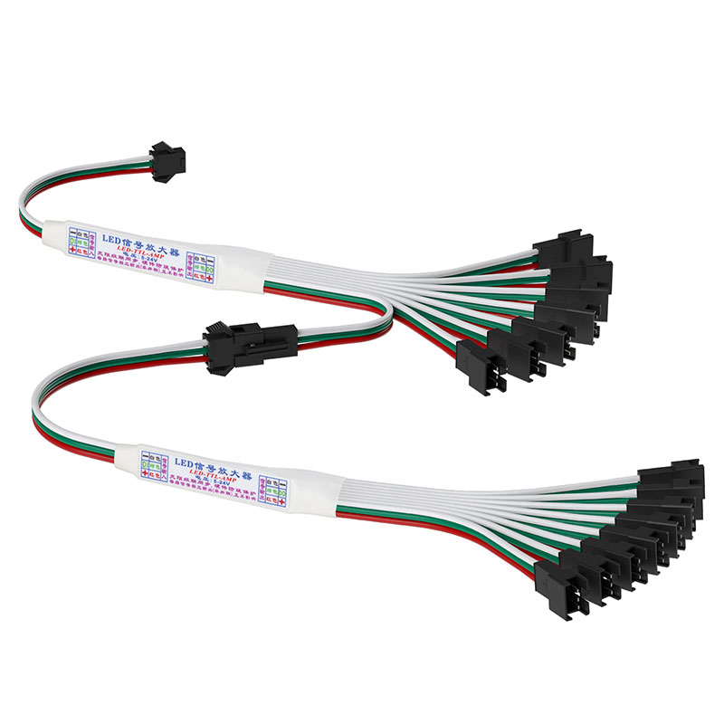 Digital Signal Mini 8 Channel Amplifier For WS2812B WS2811 LED Strip Digital Signal Mini 8 Channel Amplifier For WS2812B WS2811 LED Strip